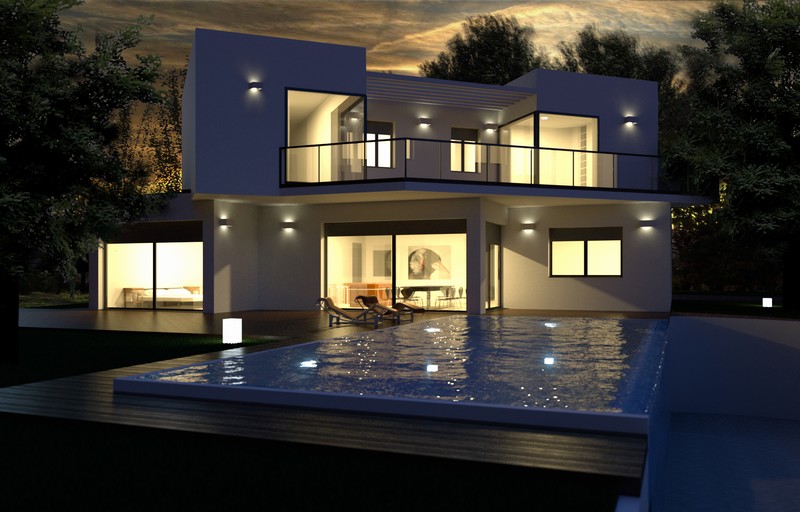 Brand nieuwe moderne villa's in het Mijas gebied tegen prijzen van 399.000 euro